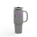 Tips Travel Mug 40oz — Funny Barista & Server Tip Jar Insulated Tumbler