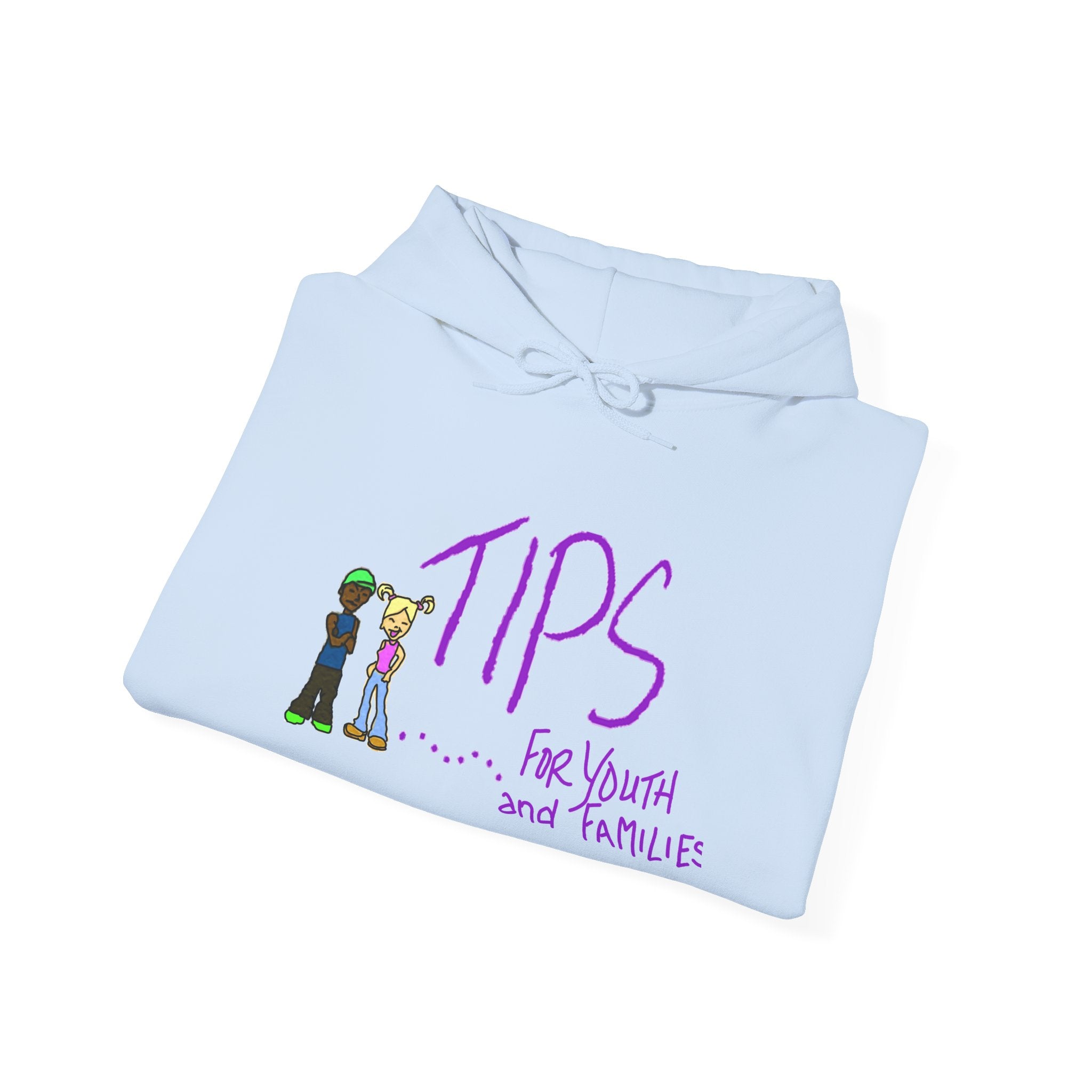 Tips for Youth & Families Hoodie — Supportive Youth Counseling Sweatshirt