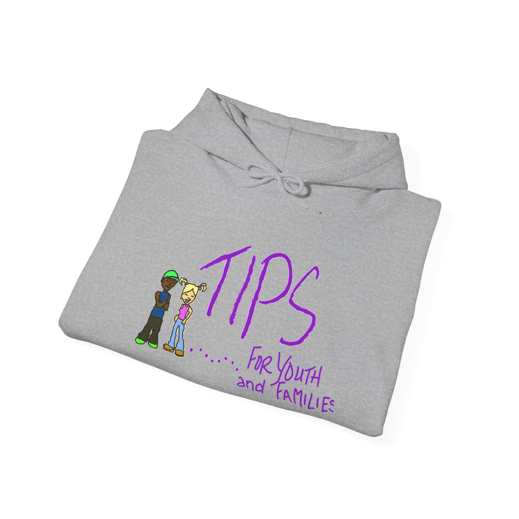 Tips for Youth & Families Hoodie — Supportive Youth Counseling Sweatshirt