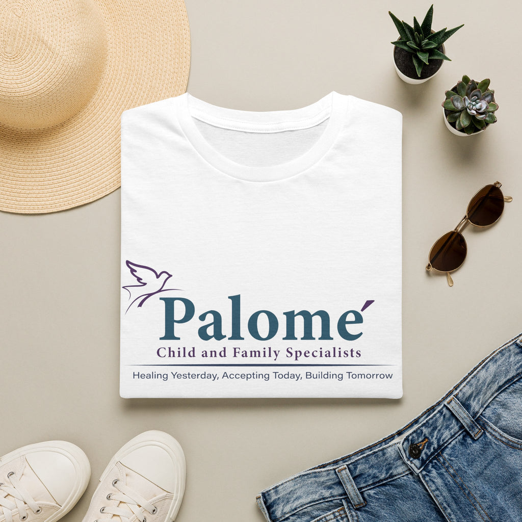 Palomé Child and Family Specialists T-Shirt – Full Logo Tee