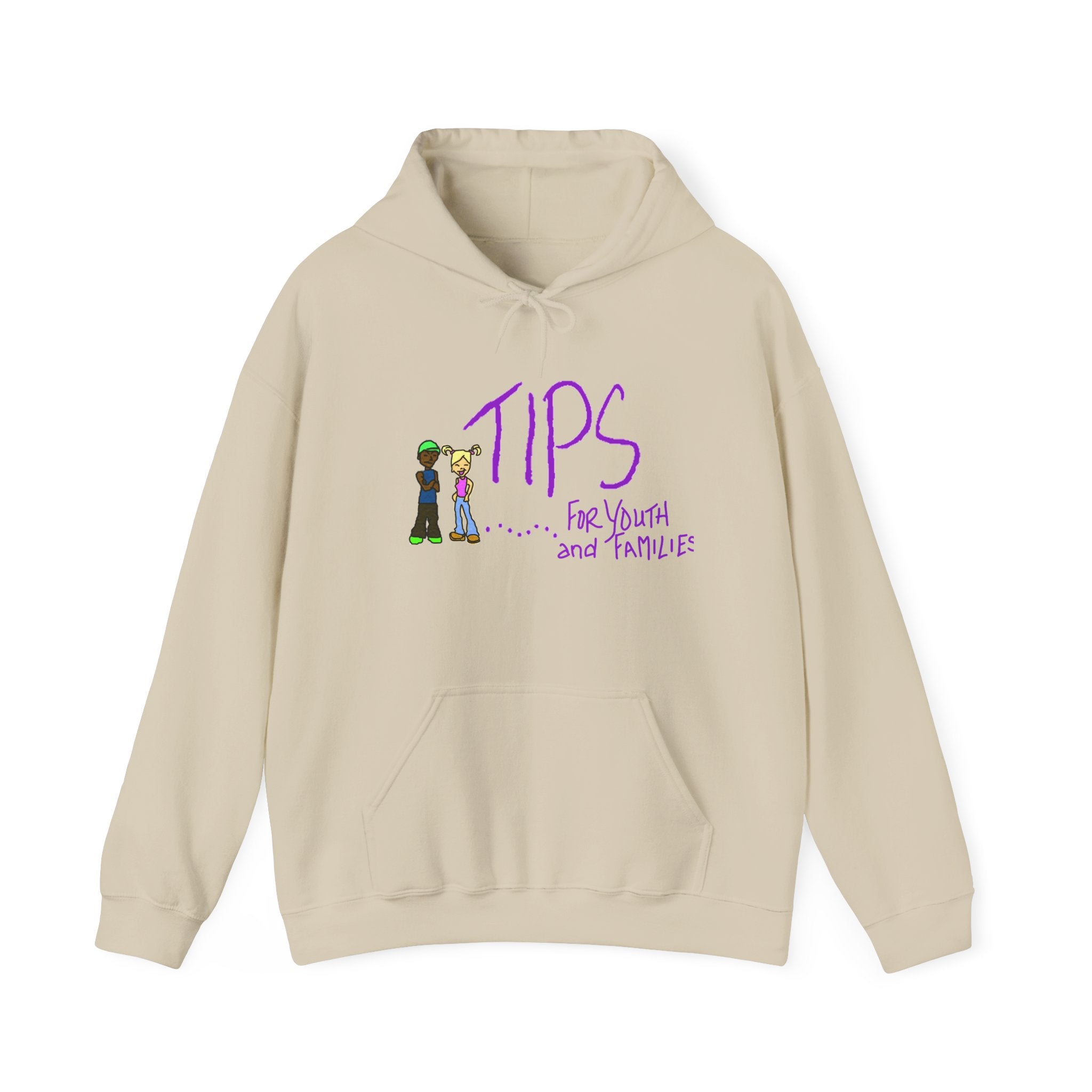 Tips for Youth & Families Hoodie — Supportive Youth Counseling Sweatshirt