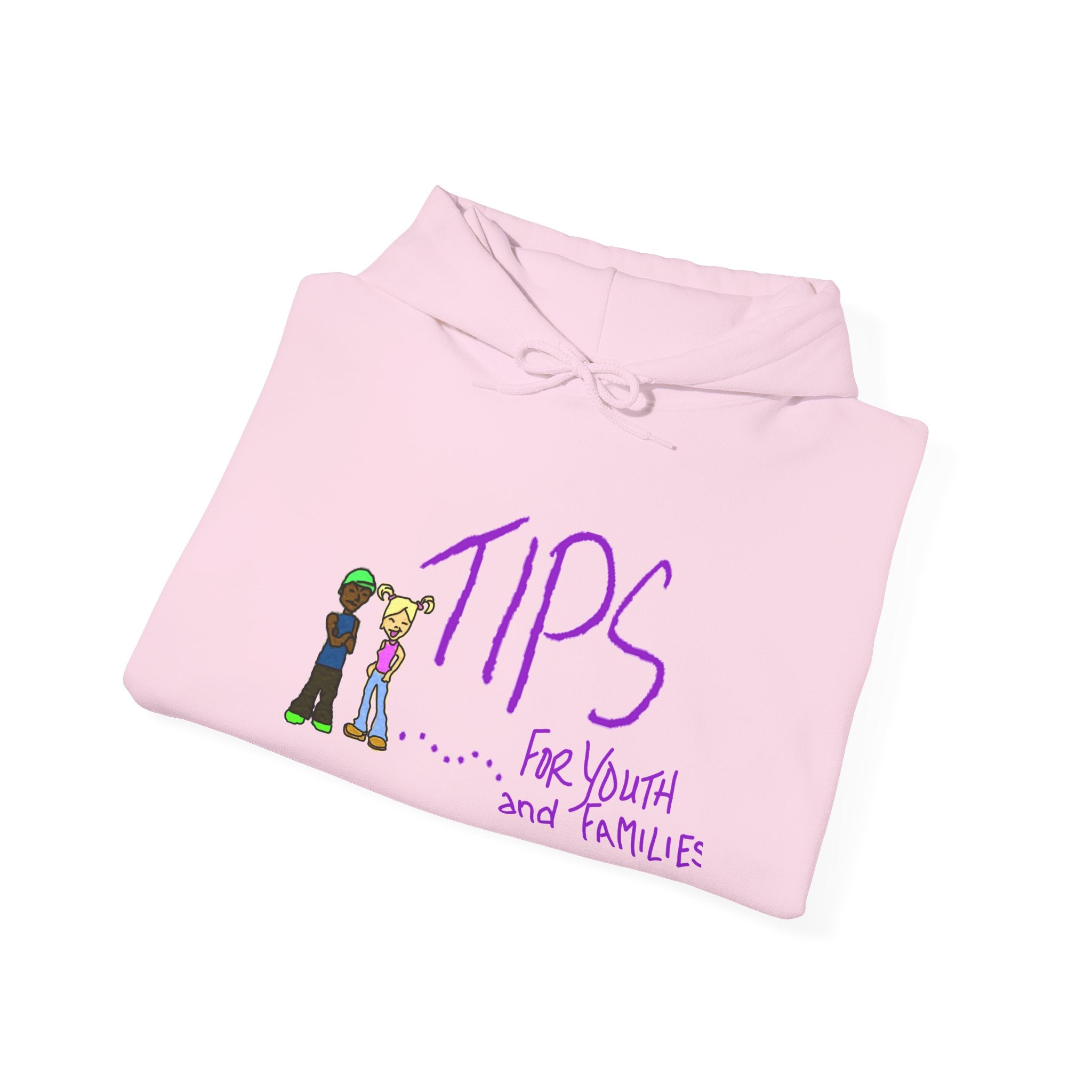 Tips for Youth & Families Hoodie — Supportive Youth Counseling Sweatshirt