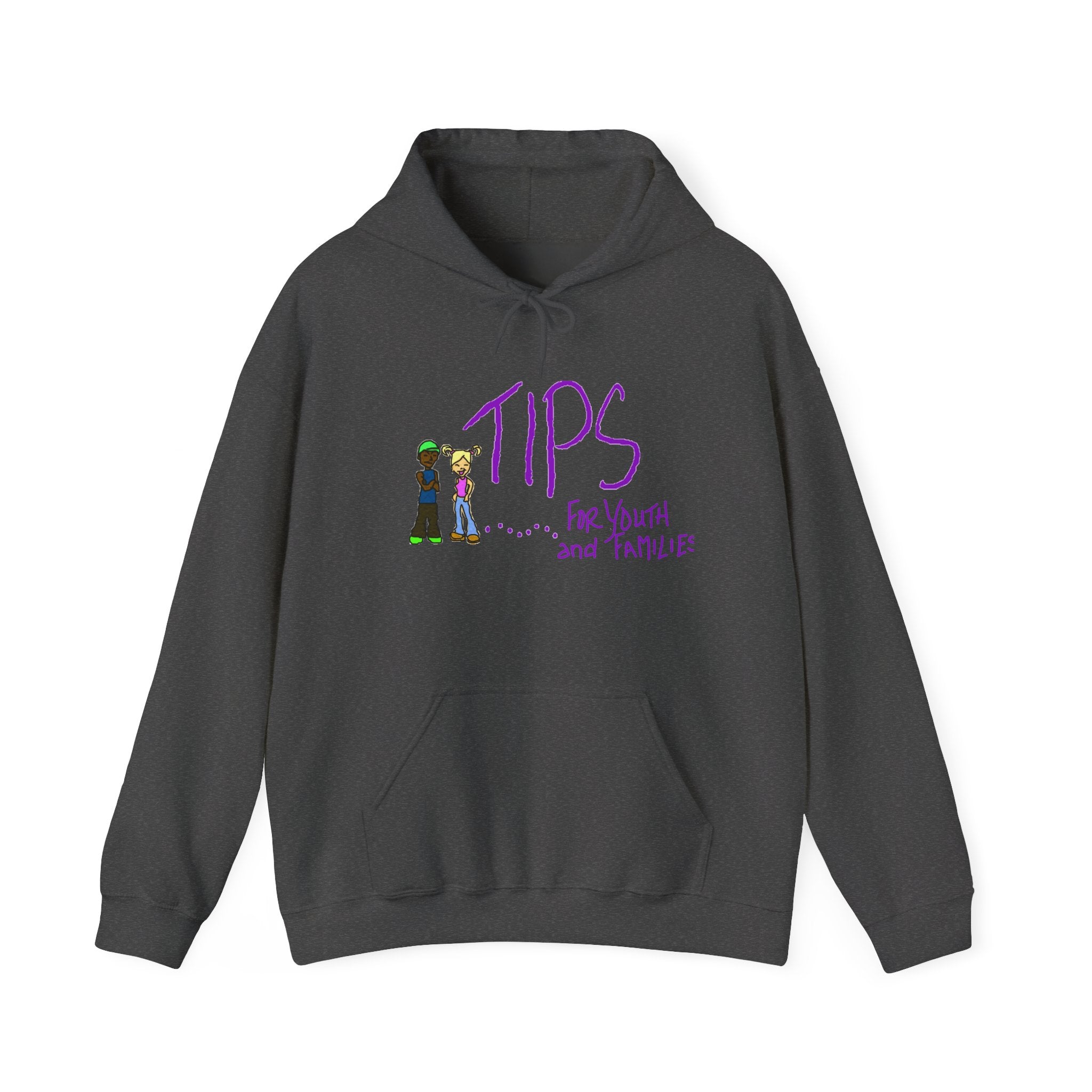 Tips for Youth & Families Hoodie — Supportive Youth Counseling Sweatshirt