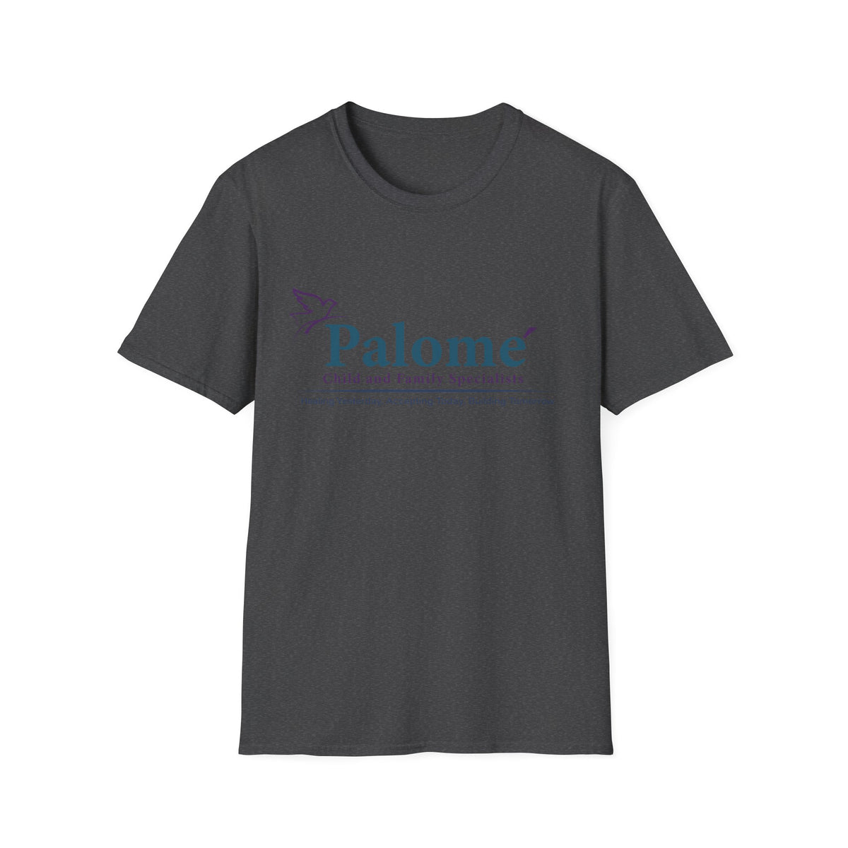 Palomé Child and Family Specialists T-Shirt – Full Logo Tee