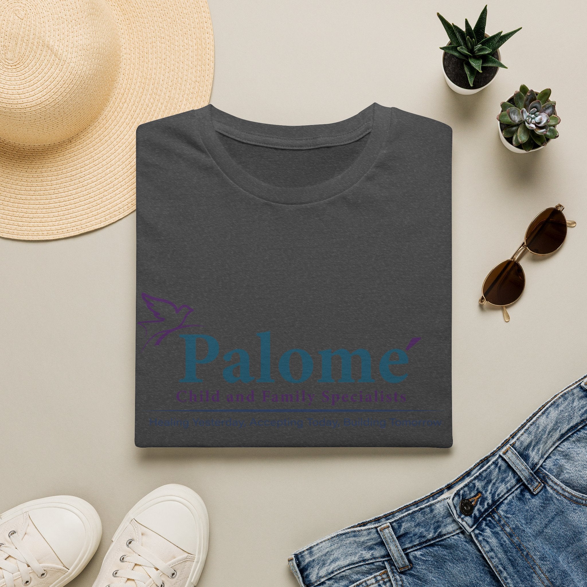 Palomé Child and Family Specialists T-Shirt – Full Logo Tee