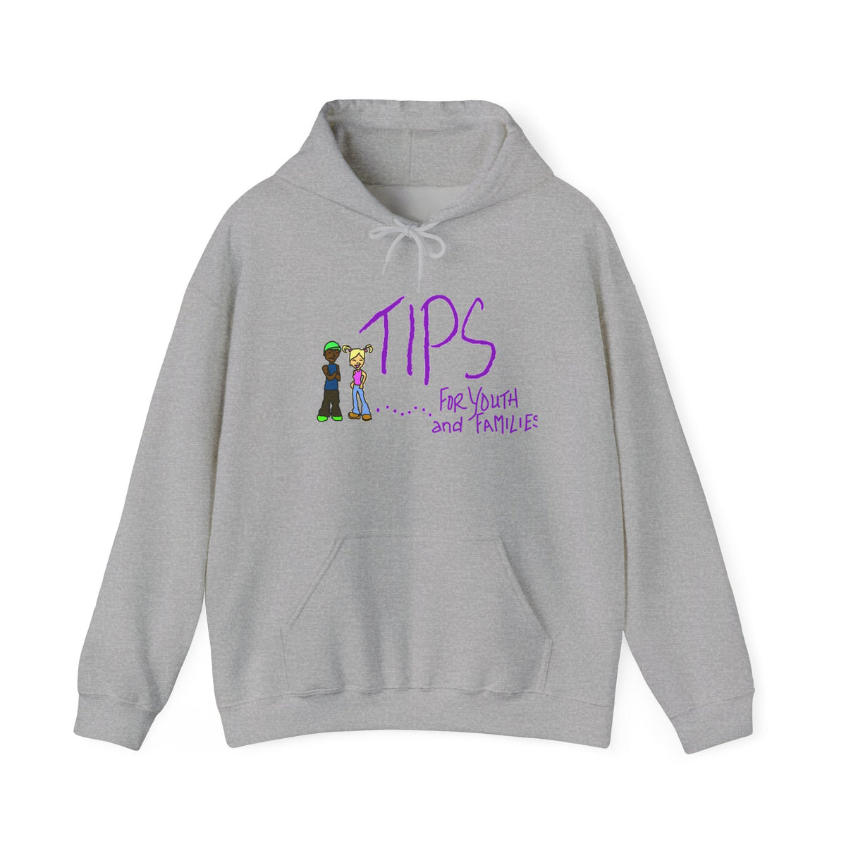 Tips for Youth & Families Hoodie — Supportive Youth Counseling Sweatshirt