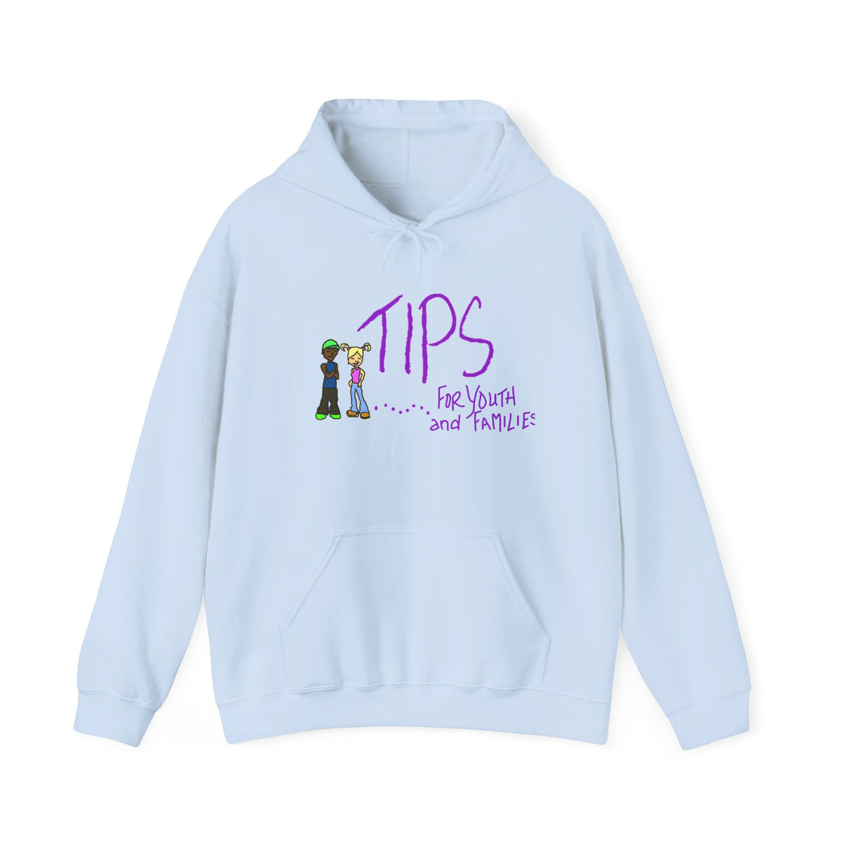 Tips for Youth & Families Hoodie — Supportive Youth Counseling Sweatshirt