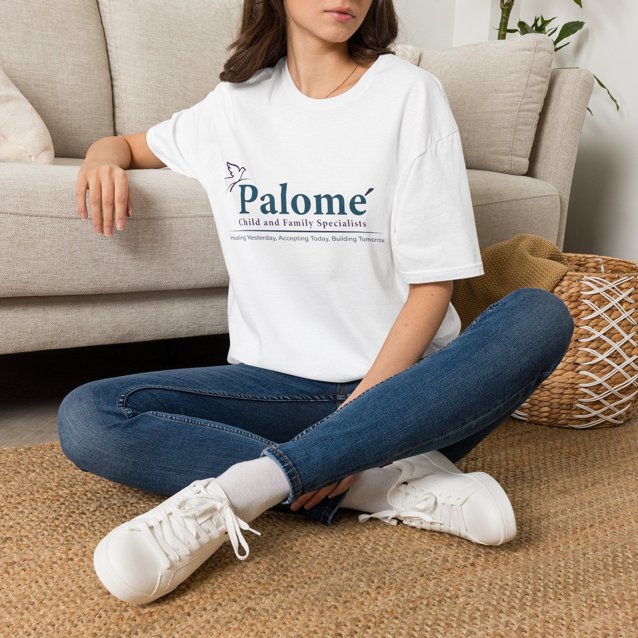 Palomé Child and Family Specialists T-Shirt – Full Logo Tee