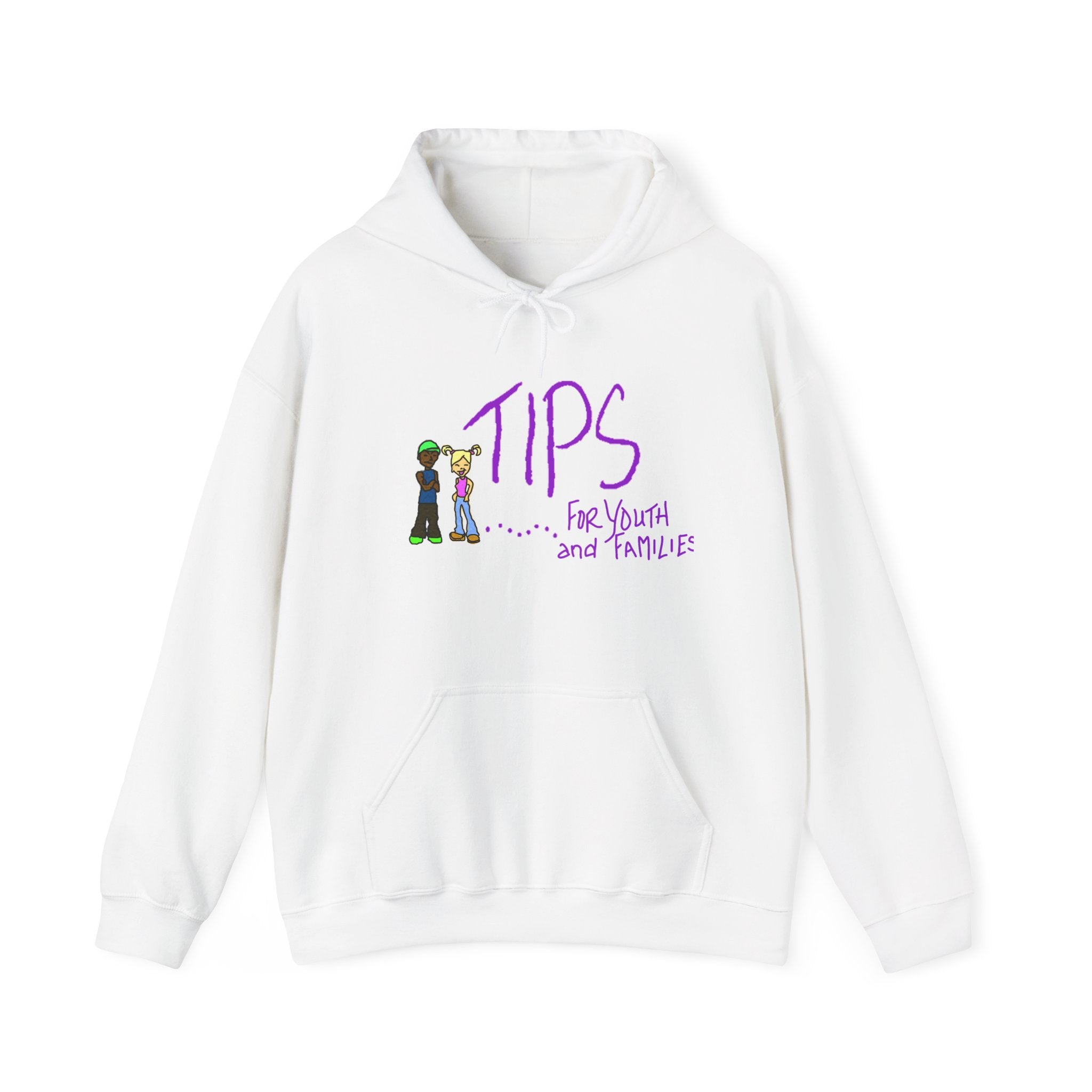 Tips for Youth & Families Hoodie — Supportive Youth Counseling Sweatshirt