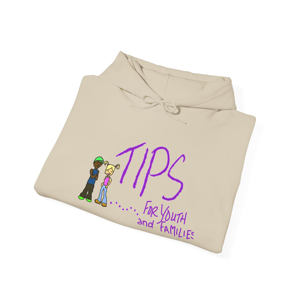 Tips for Youth & Families Hoodie — Supportive Youth Counseling Sweatshirt