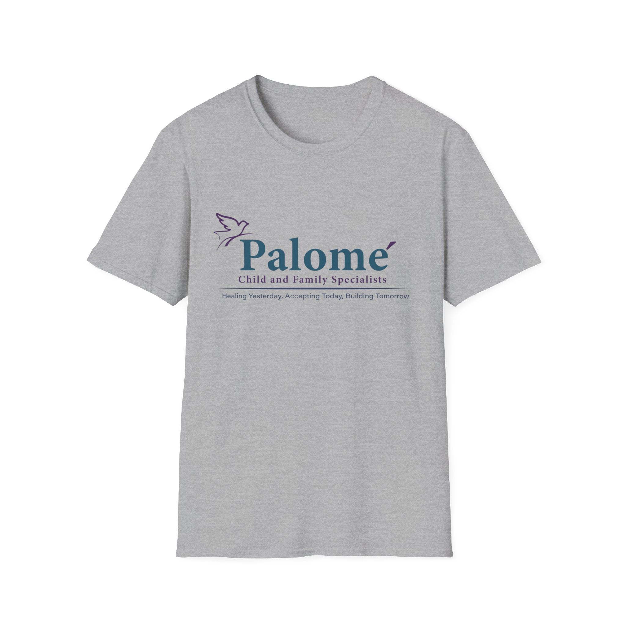 Palomé Child and Family Specialists T-Shirt – Full Logo Tee