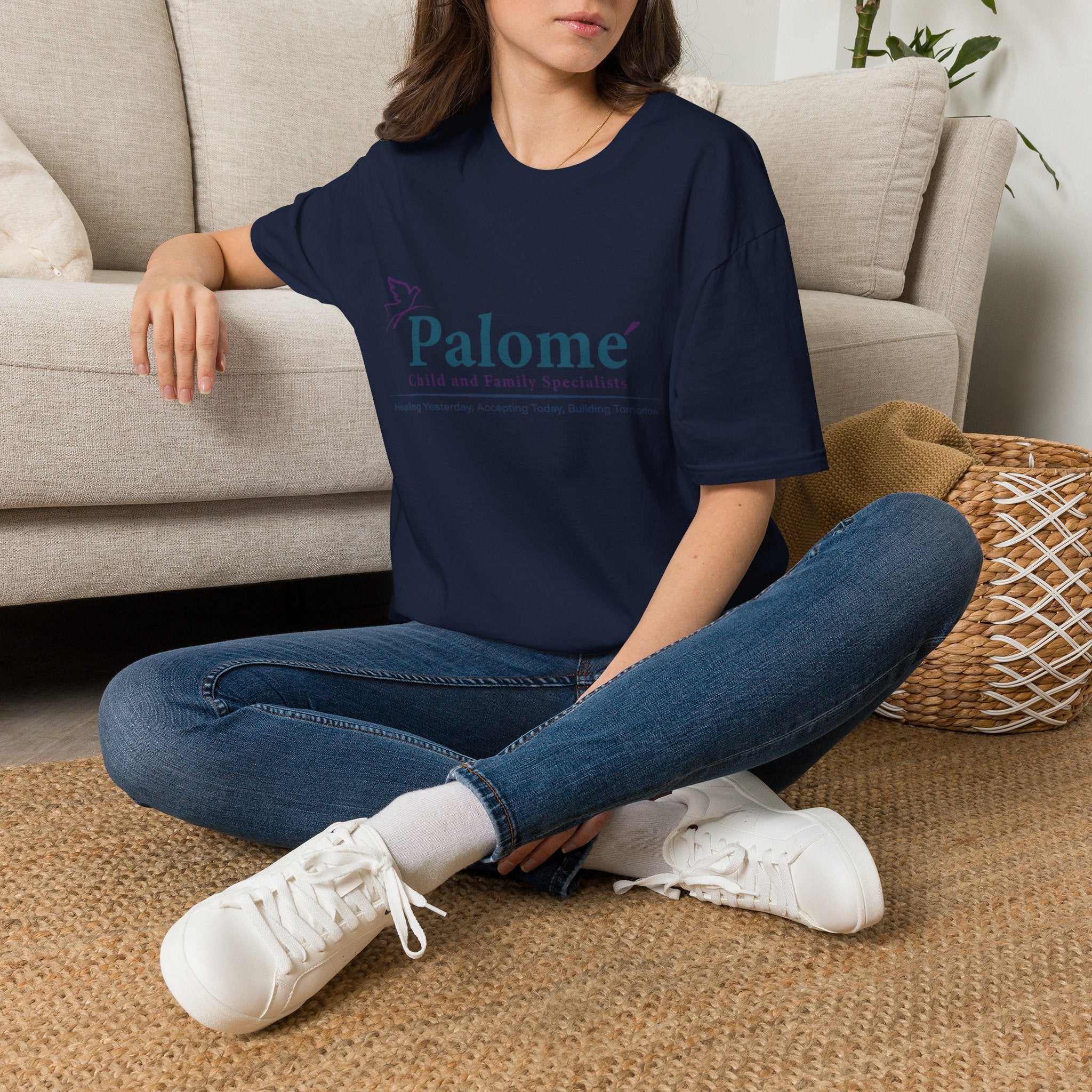 Palomé Child and Family Specialists T-Shirt – Full Logo Tee