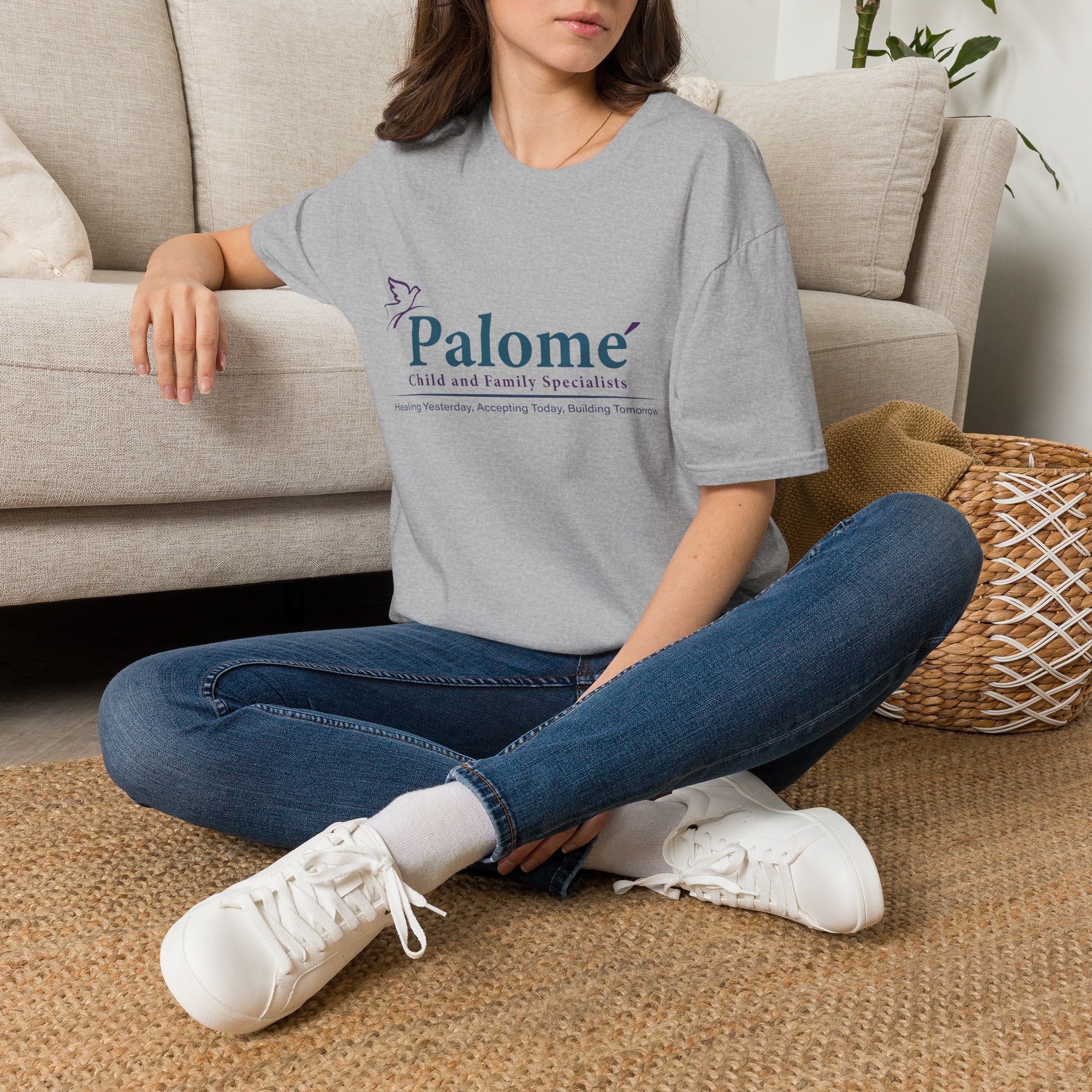 Palomé Child and Family Specialists T-Shirt – Full Logo Tee